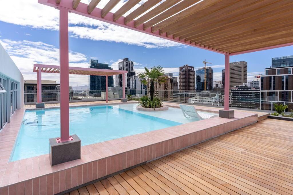 The Rose 604: Central Studio With Rooftop Pool Kapstadt Exterior foto